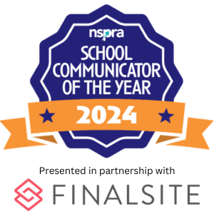 School Communicator of the Year Award presented in partnership with Finalsite.